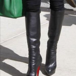 Christian Louboutin leather boots